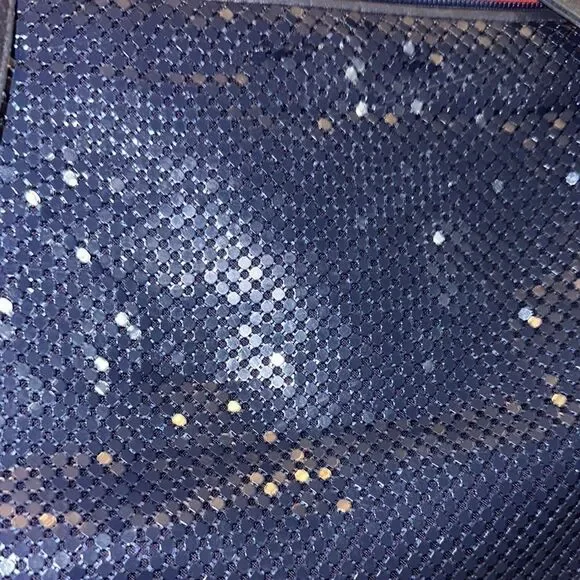 Whiting & Davis Navy Sequin Purse - Picture 11 of 11